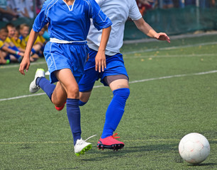 Women's soccer match