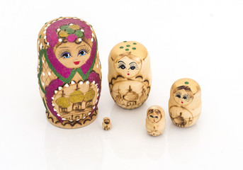 Wall Mural - Matryoshka russian doll set