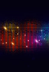 Canvas Print - Disco Party Background