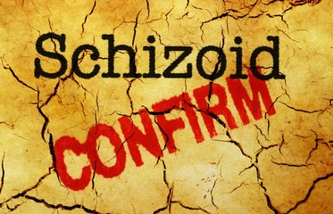 Sticker - Schizoid confirm