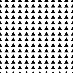 Aufkleber - Continuous background pattern with triangle shapes. Vector.