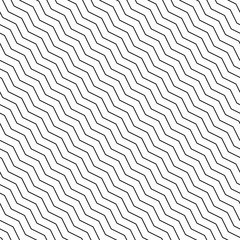 Fototapete - Abstract geometric pattern with diagonal zigzag lines. Can be re