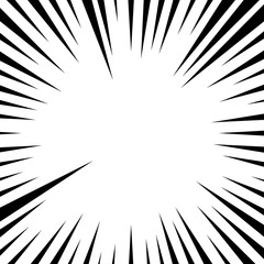 Aufkleber - abstract rays, beams background. pointed radiating lines.
