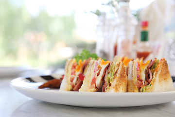 Wall Mural - Club sandwich