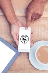 Poster - Composite image of photography apps