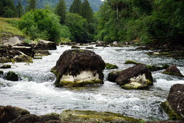 Wall Mural - River Doubs