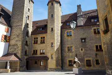 Wall Mural - Courtyard