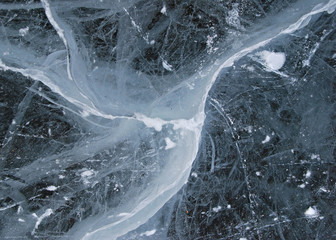 Ice - texture