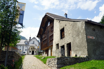 Wall Mural - Church on the street