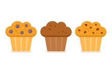 Muffin Icon Set