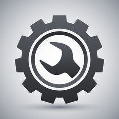 Wall Mural - Vector service icon