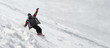 © guruXOX - Extreme snowboarding man / Winter Scenic in the French Alps, Les 2 Alpes