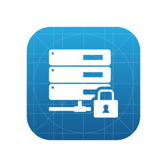Poster - Database security protection icon