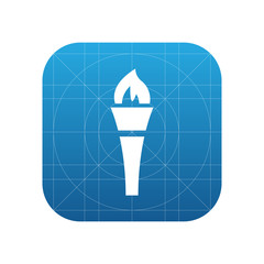 Poster - Olympic torch icon for web and mobile