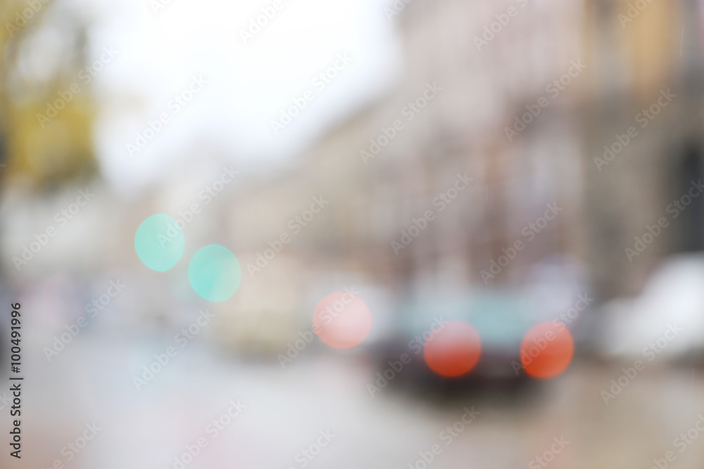 Blur city background