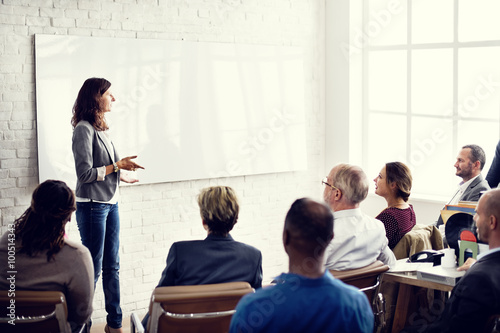 Cuadros en Lienzo Conference Training Planning Learning Coaching Business Concept