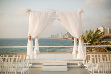 Wall Mural - Jewish wedding chuppah