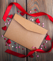 Poster - Envelope with hearts