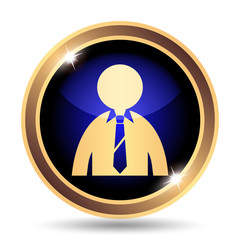 Poster - Business man icon