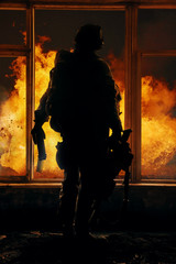 Wall Mural - United States Army ranger