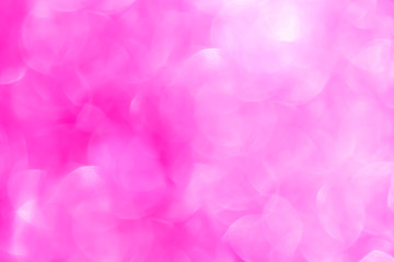 Wall Mural - Glow light blow pink bokeh for romantic mood valentine backgroun