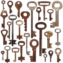 Set Of Old Keys