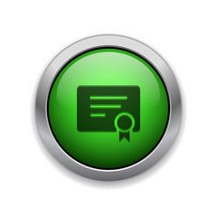 Canvas Print - Green Glowing App Icon