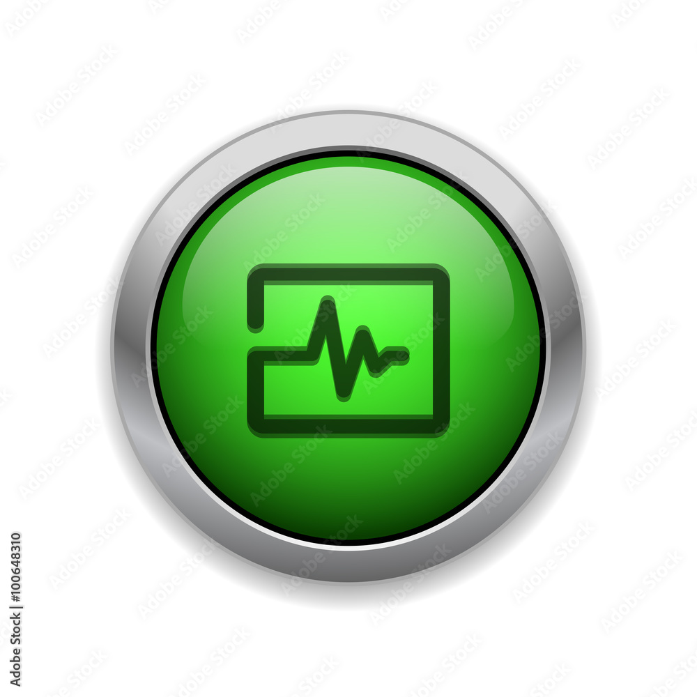 Green Glowing App Icon