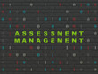 © Maksim Kabakou - Finance concept: Assessment Management on wall background