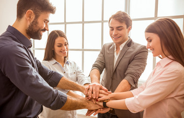  Group of young people