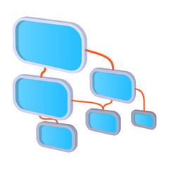 Poster - Viral marketing concept cartoon icon