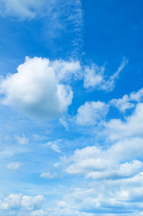 Wall Mural - sky with clouds