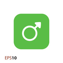 Poster - Male symbol icon for web and mobile