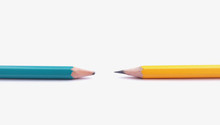 Sharpening Pencil And Unsharpening Pencil
