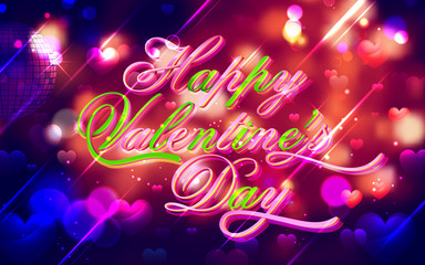 Wall Mural - Valentine Day Background