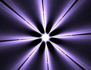 Poster - abstract fractal patterns and shapes. fractal texture for prints.