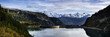 Der Stausee Lac Tseuzier im Oberwallis, Schweiz