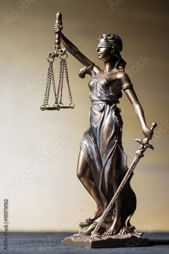 Plakat na zamówienie Justice God Themis 