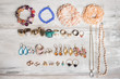 Organized female accessories  