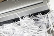 Scraps of paper / Scraps of paper from a paper shredder