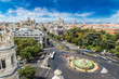 Cibeles fountain at Plaza de Cibeles in Madrid