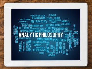 Wall Mural - Analytic philosophy