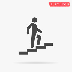 Fototapete - career simple flat icon