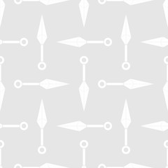 Wall Mural - kunai ninja seamless pattern