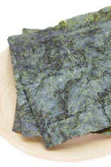 Sticker - Nori , Japanese edible seaweed used as a wrap for sushi and onigiri