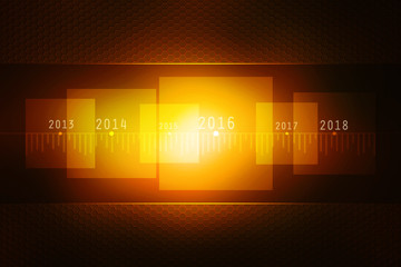 Poster - 2d rendering Stock market online business concept. business Graph 