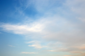 Wall Mural - abstract background with bokeh defocused beautiful flame clouds in the sky
