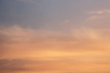 Wall Mural - abstract background with defocused beautiful colorful flame clouds in the sky