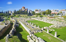 The Ancient Cemetery Of Athens In Kerameikos Greece