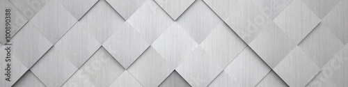 Naklejka - mata magnetyczna na lodówkę Tiled Metal Texture (Website Head)